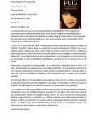 Como se da el Comentario beso de la mujer araña