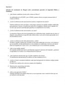 Ejercicio 3 Solución del cuestionario de Margoot sobre conocimientos generales de Seguridad Pública y Estadística