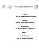 PRODUCCION DETERMINAR LOS ESCENARIO DE LA SUSTENTABILIDAD EN MI COMUNIDAD