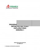 Como se da el Programa Abandono Pozo