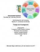 Trabajo de Investigación.Administración de Compras
