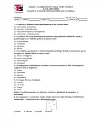 La unión de dos o más sustancias que conservan sus propiedades individuales. Página 1