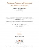 LA MULTIPLICITAT RELIGIOSA I EL CRISTIANISME A COREA DEL SUD.