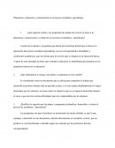 Planeación, evaluación y comunicación en el proceso enseñanza -aprendizaje
