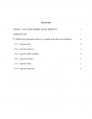 Medio físico construido (contexto) y el empleo de los datos en su utilización