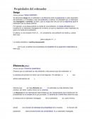 Propiedades del estimador