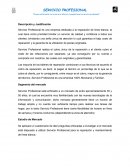 Descripción y Justificación