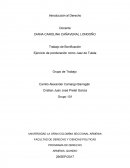 Tema de Introducción al Derecho Ejercicio de ponderación como Juez de Tutela