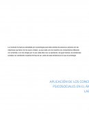 Aplicación de los conceptos psicosociales en el ámbito laboral