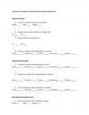 Entrevista con preguntas enfocadas al Bienestar del adulto mayor