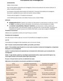 Resumen Definición Periodismo de Investigación