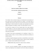 EL CONSUMO DE DROGAS DE ADOLESCENTES EN EL ECUADOR