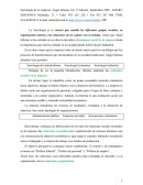 Como se da la Recensión Sociología sobre libro Angel Infestas