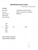 NEUROPSICOLOGIA CLINICA