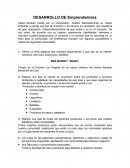 DESARROLLO DE Emprendedores MINI MARKET “MASHI”