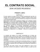 EL CONTRATO SOCIAL JEAN JACQUES ROUSSEAU
