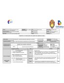 Planeacion en ingles