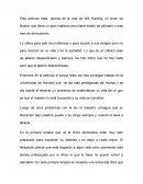 Mente indomable. Esta película trata acerca de la vida de Will Hunting