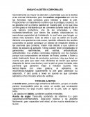 ENSAYO ACEITES CORPORALES