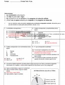 Prueba unidad 5 “El agua de la Tierra”