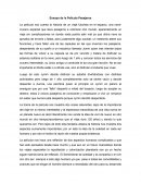 Ensayo de la Película Pasajeros