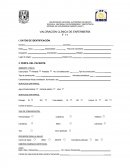 VALORACIÓN CLÍNICA DE ENFERMERÍA