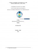 PROGRAMACIÓN PRESUPUESTAL