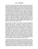 Arte Y Sociedad ¿Cómo debemos vivir?