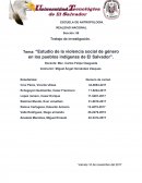Estudio de la violencia social de género en los pueblos indígenas de El Salvadorbajo de investigacion