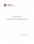 “Análisis del discurso de dos líderes relevantes” ( obama y kennedy)