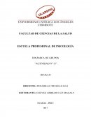 DINÁMICA DE GRUPOS “ACTIVIDAD N° 13”