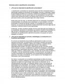 Ejemplo de la Planificacion universitaria