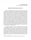 Medios masivos de imponer lo que somos