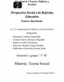 Perspectiva Social a la Reforma Educativa