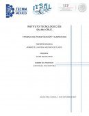 TRABAJO DE INVESTIGACIÓN Y EJERCICIOS