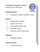 Programa Educativo Licenciatura en Gestión y Desarrollo Turístico