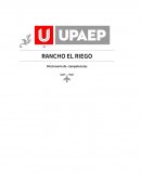 RANCHO EL RIEGO Diccionario de competencias