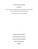 Literatura Mexicana del siglo XIX Ensayo Final