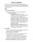 Derecho romano TEMA 12 LA HERENCIA