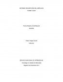 INFORME DESCRIPCIÓN DEL MERCADO PANNE COOK