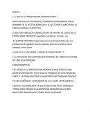 Produccion agropecuaria