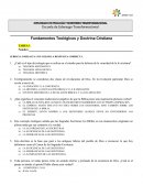 Fundamentos Teológicos y Doctrina Cristiana
