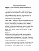 Resumen de filosofía: modulo 4