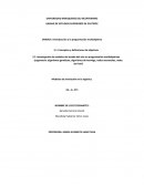 INVESTIGACION DE MODELOS DE ESTADO DEL ARTE EN PROGRAMACION DE MULTIOBJETIVOS