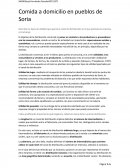 Como es la Comida a domicilio en pueblos de Soria, "La Exclusiva"