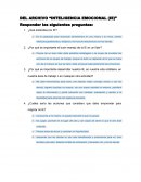 Inteligencia Emocional DEL ARCHIVO “INTELIGENCIA EMOCIONAL (IE)”