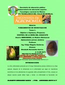 Objetivo e hipótesis, (Proyecto) CONTROL DE LA ROÑA DEL AGUACATE