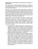 Ideas generales acerca del ejercicio y de la protección de los derechos. La justicia privada