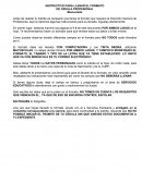 COMO ES EL INSTRUCTIVO PARA LLENAR EL FORMATO DE CÉDULA PROFESIONAL