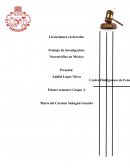 Trabajo de investigación: Narcotráfico en México